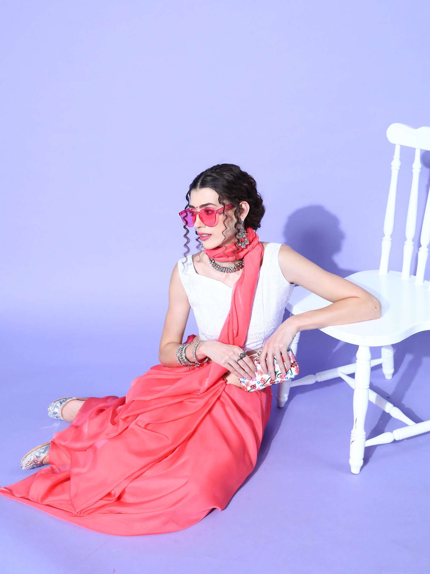 PINK AFREEN VOL.3 ORGANZA