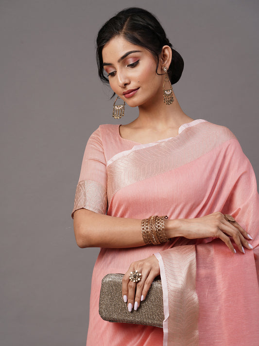 PINK SIDNAZ VOL-4 SAREE