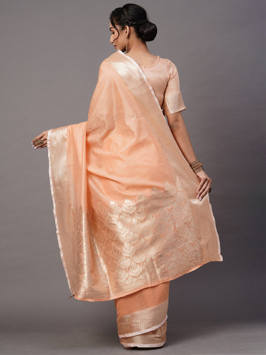 PEACH SIDNAZ VOL-4 SAREE