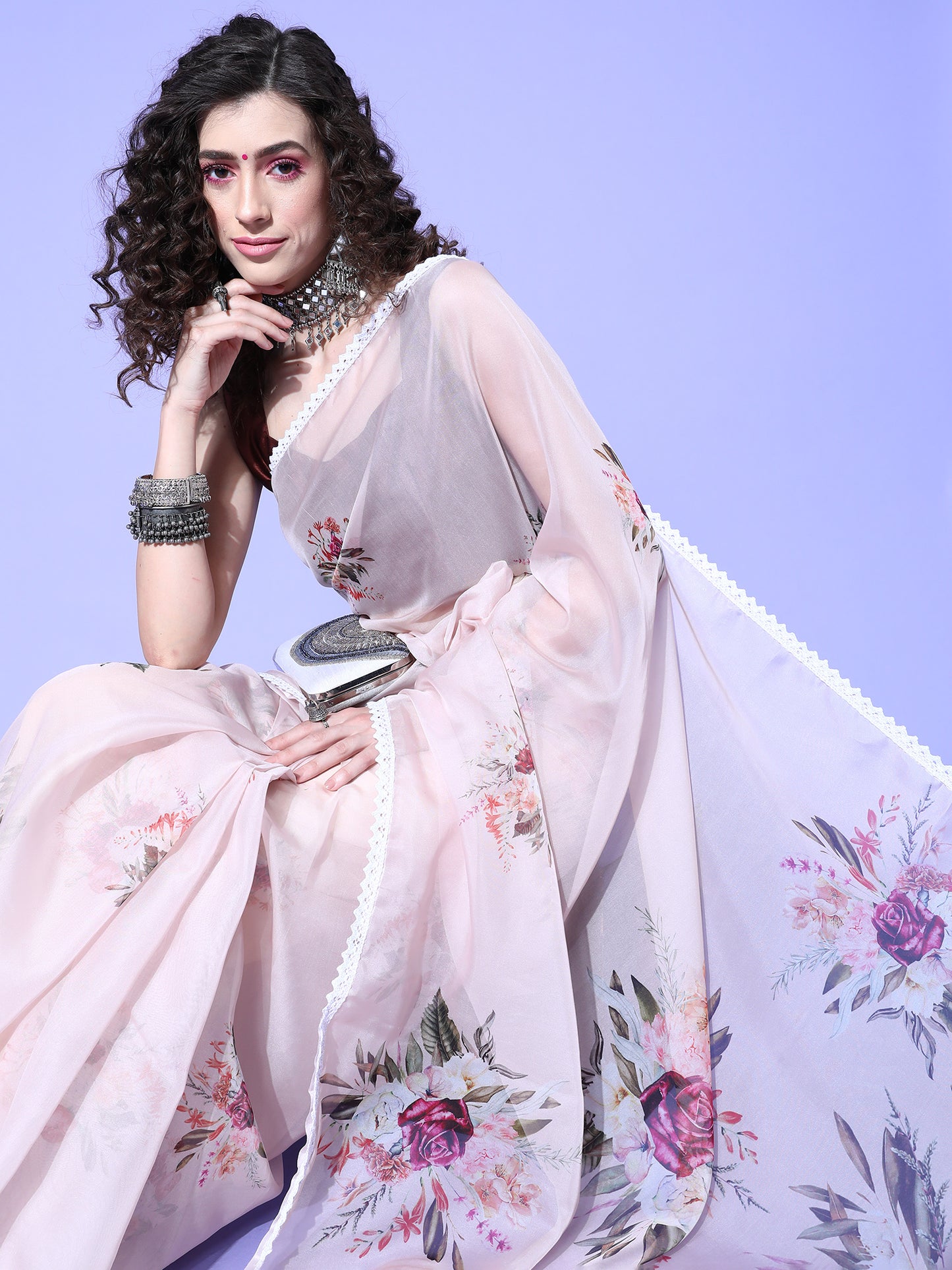 BEIGE AFREEN VOL.7 ORGANZA