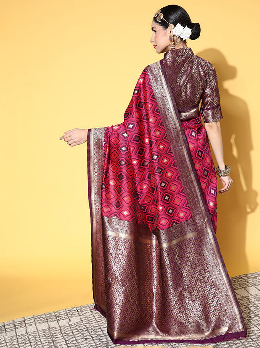 PINK DHARAMVARM DELUX - 259 SILK
