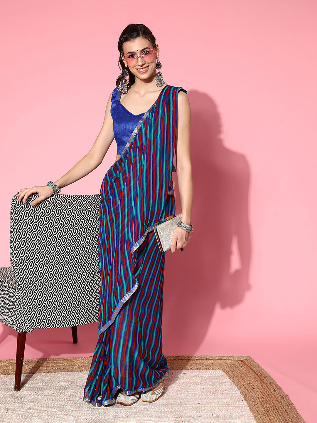 BLUE QUEEN VOL-4 SAREE