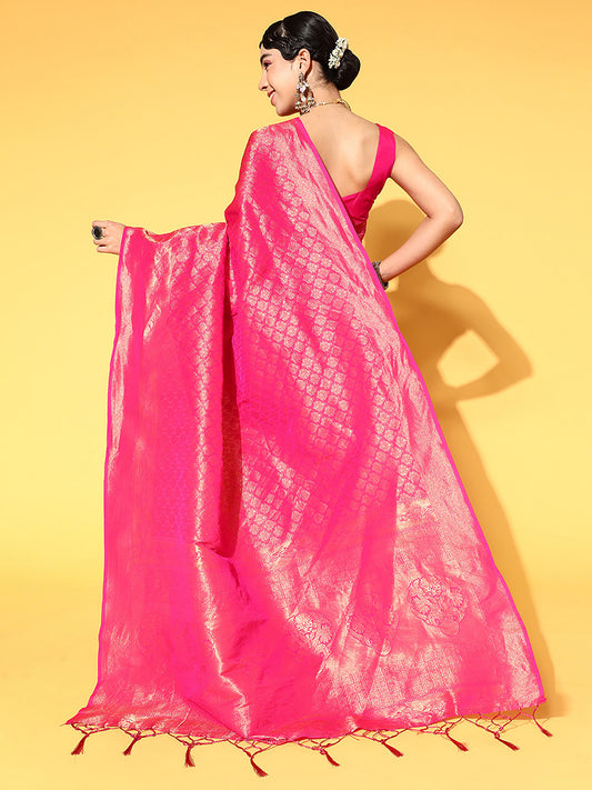PINK KUMBHI SILK