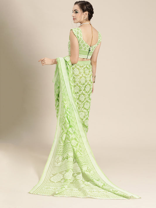 GREEN MISS KARISHMA SAREE