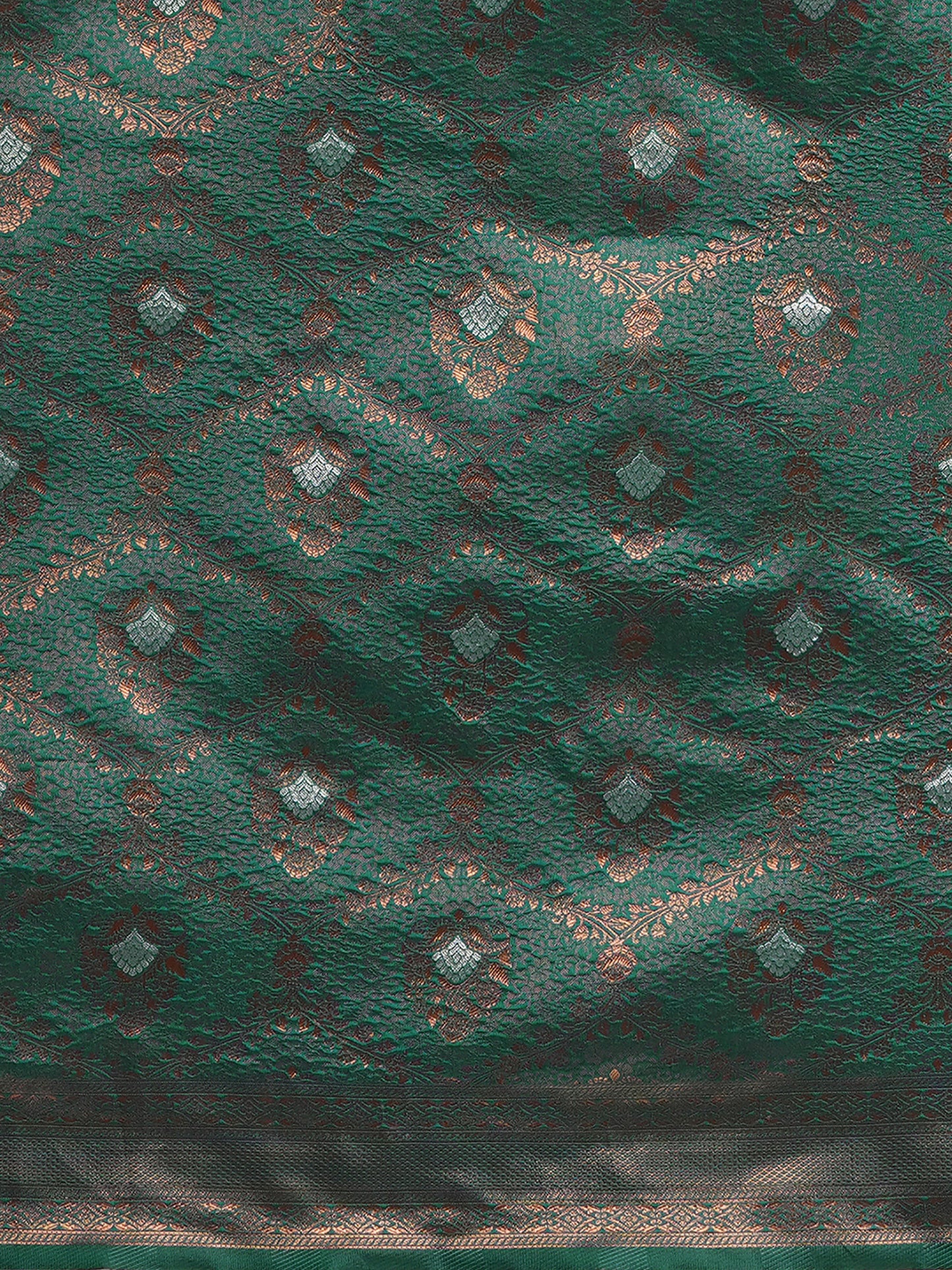 TEAL BLUE FIZA VOL.7 SILK