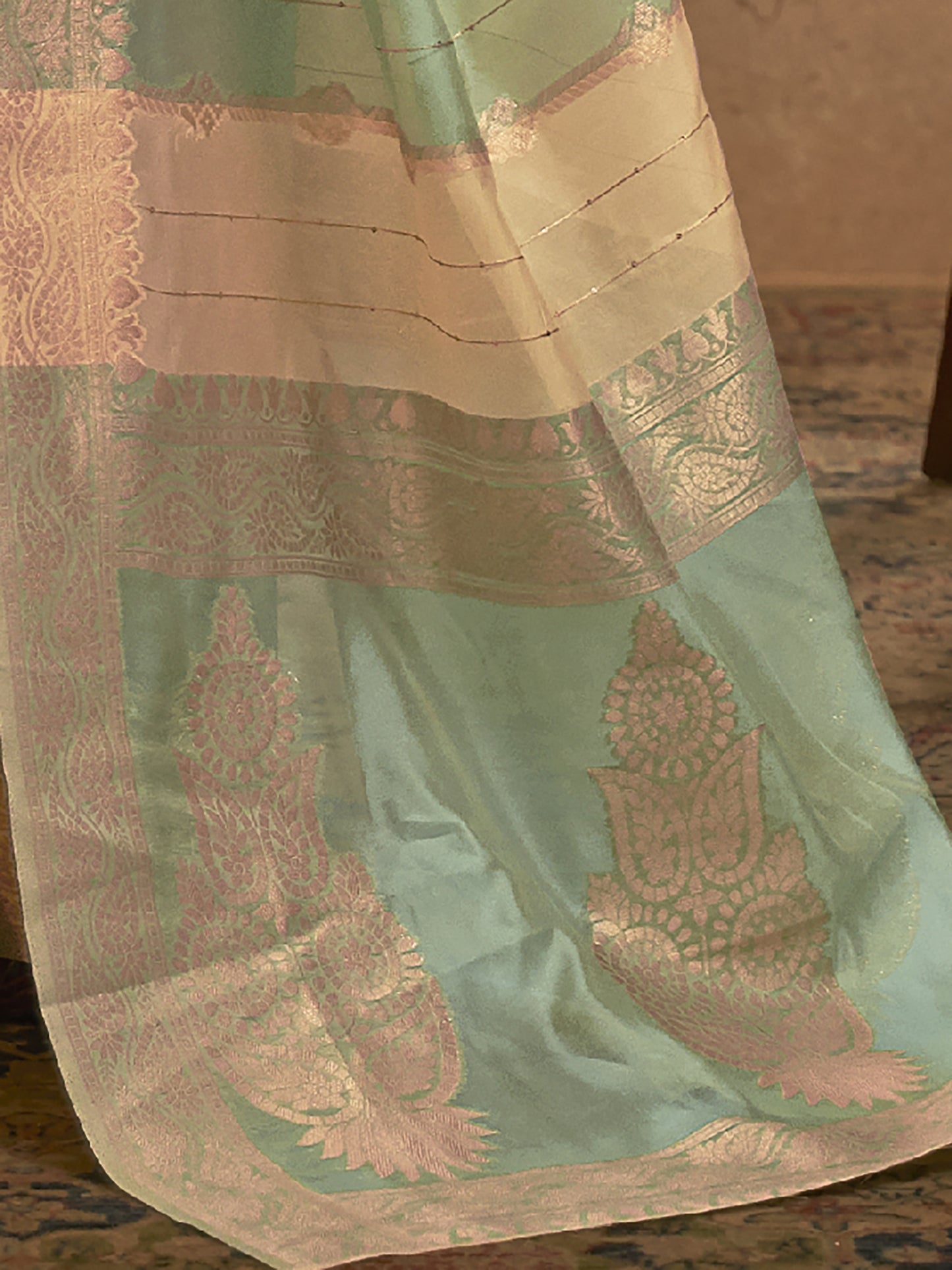 MULTICOLORED KENZO ORGANZA