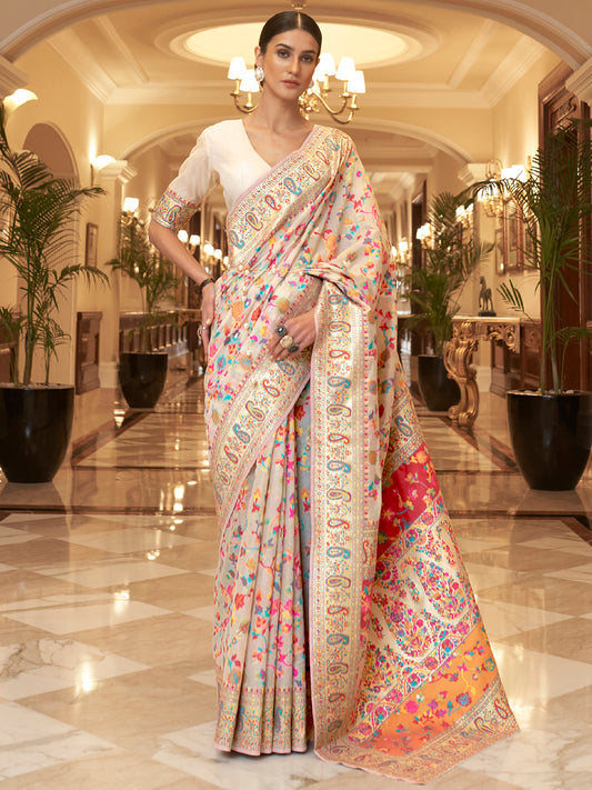 CREAM KASHIFA SILK