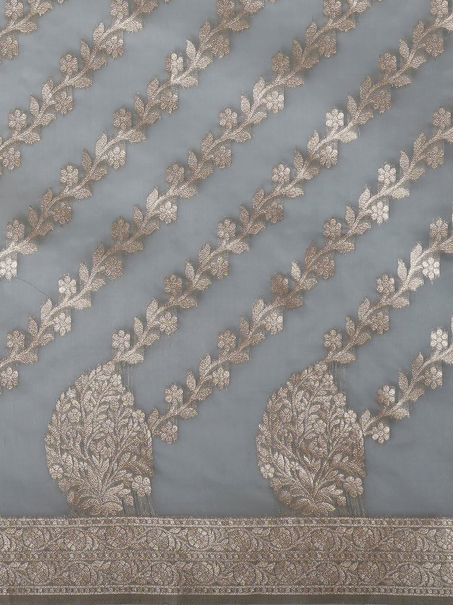 GREY ORGANZA CLASSIC -06 ORGANZA