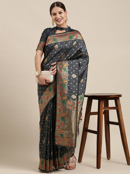 GREY PAKHI VOL.11 KANJEEVARAM