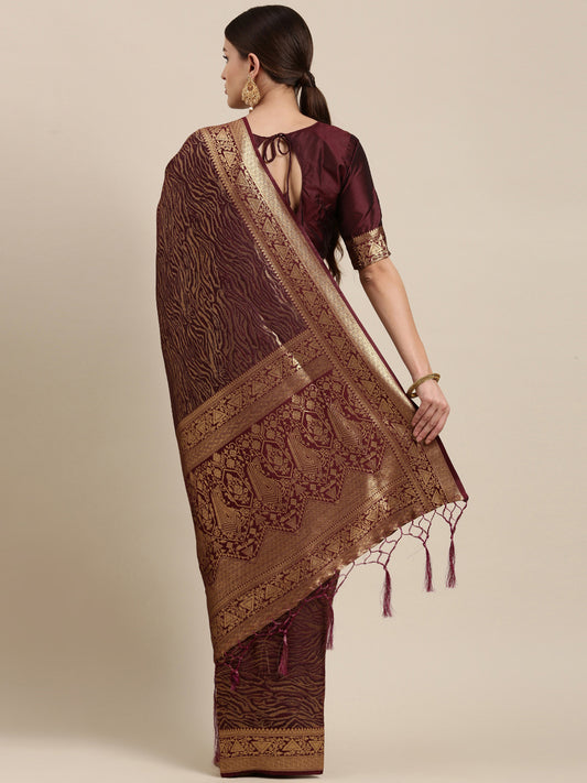 BURGUNDY PAKHI VOL.11 KANJEEVARAM