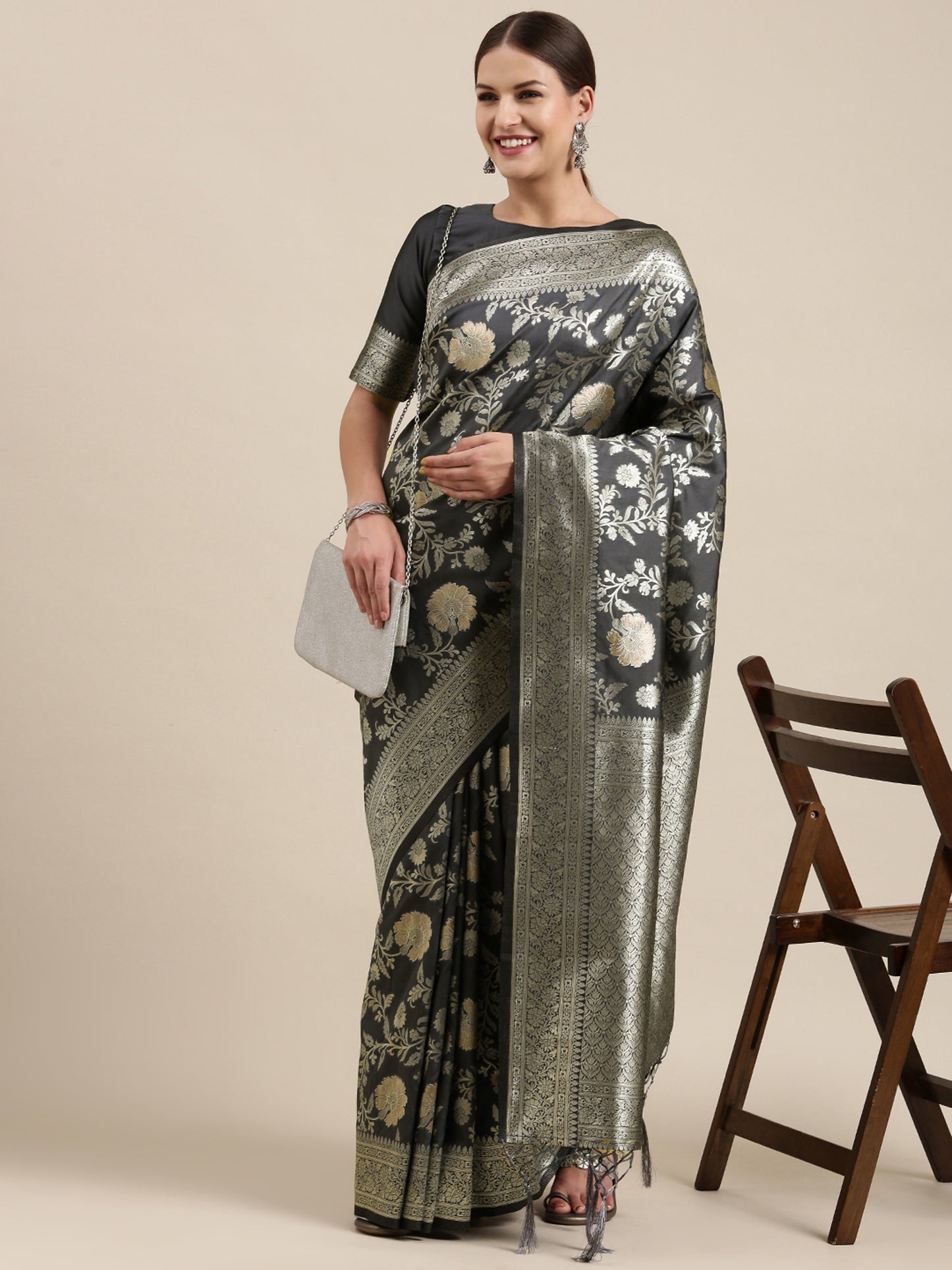 GREY PAKHI VOL.11 KANJEEVARAM