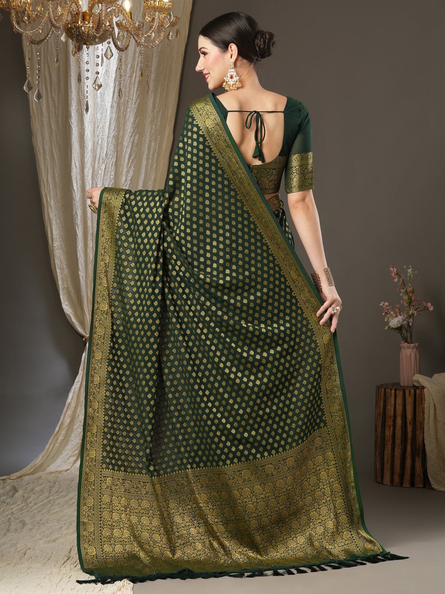 GREEN ALEKHA VOL.2 GEORGETTE