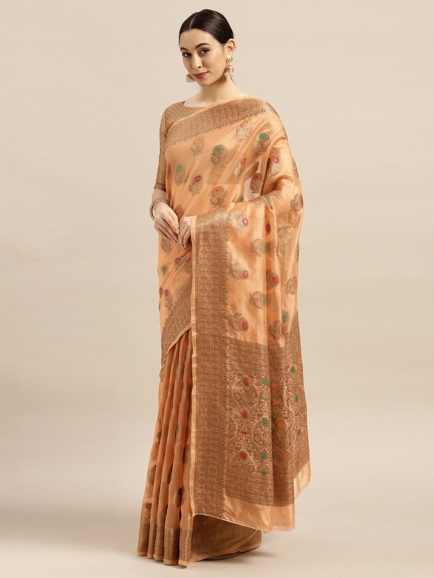 ORANGE PURVA VOL-2 SILK
