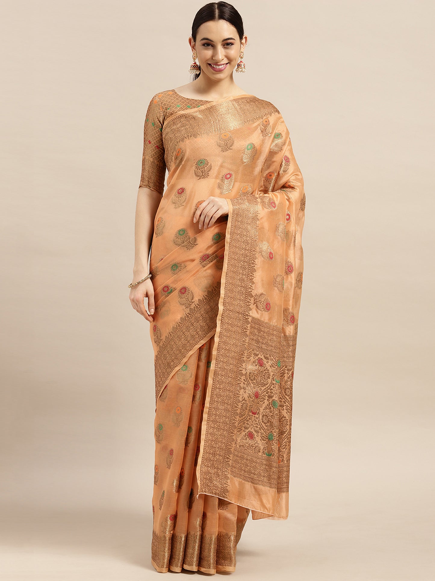 ORANGE PURVA VOL-2 SILK