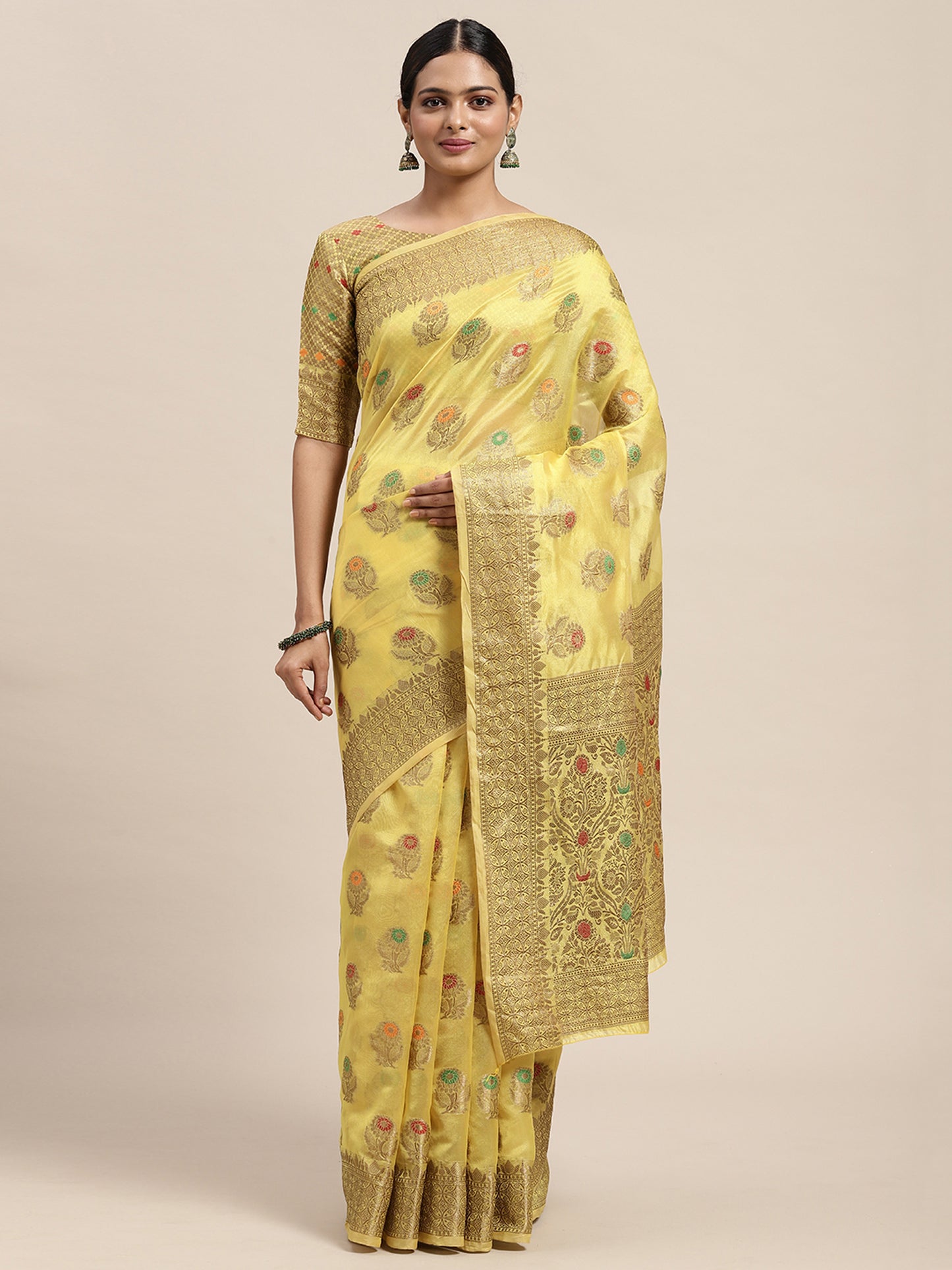 YELLOW PURVA VOL-2 SILK