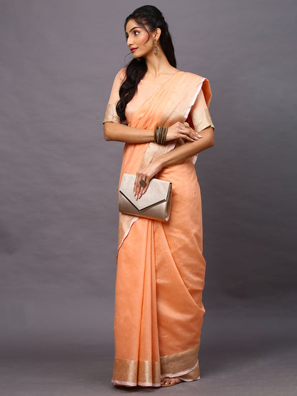 PEACH SIDNAZ VOL-2 SAREE