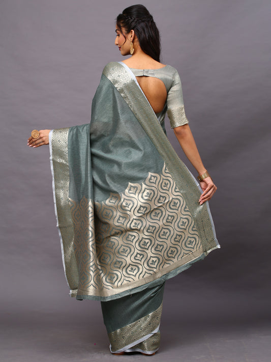 SEA GREEN SIDNAZ VOL-2 SAREE