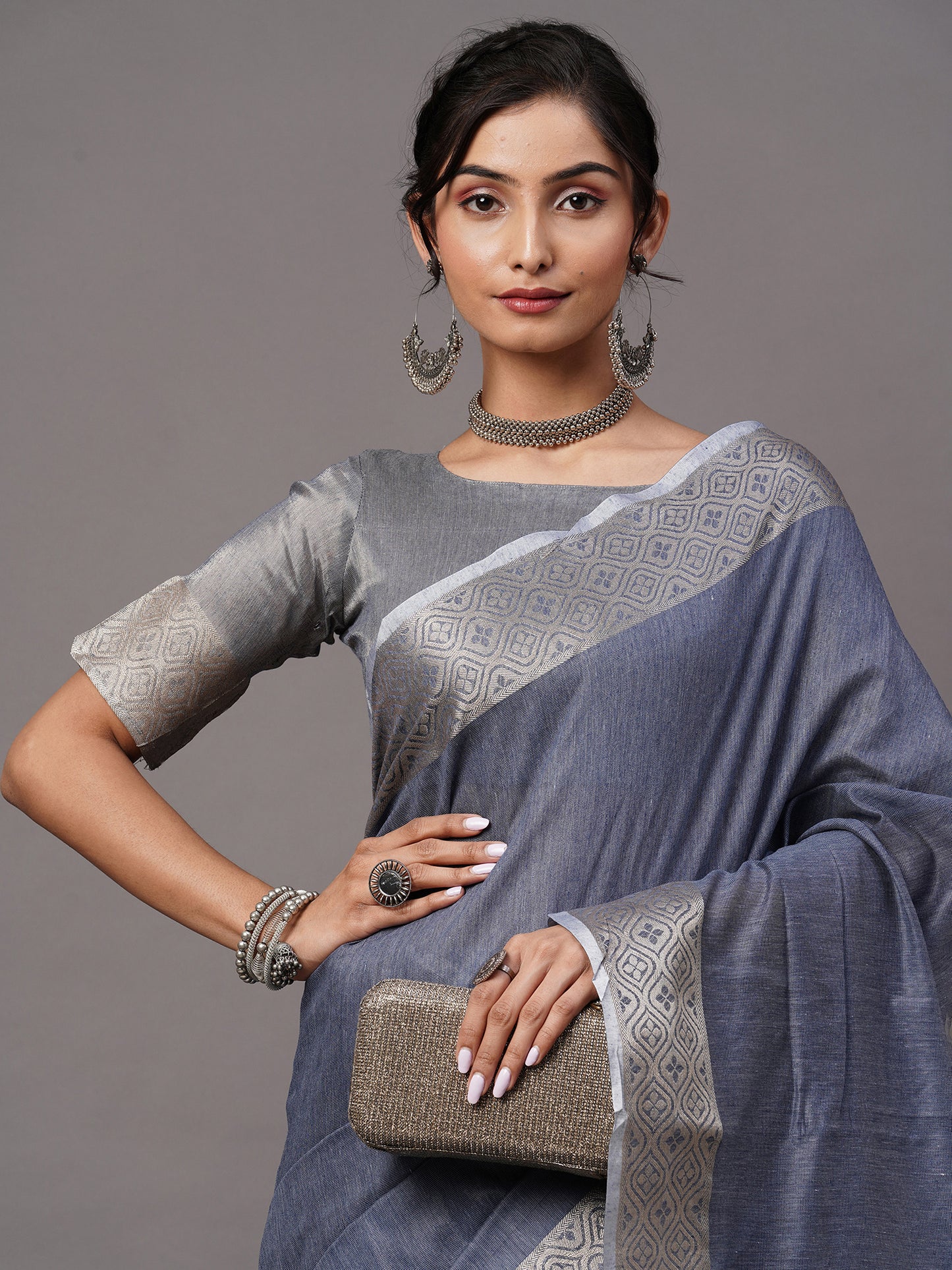 BLUE SIDNAZ VOL-2 SAREE