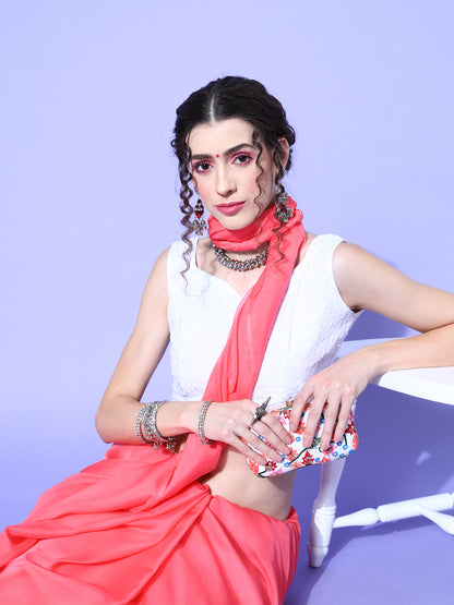 PINK AFREEN VOL.3 ORGANZA