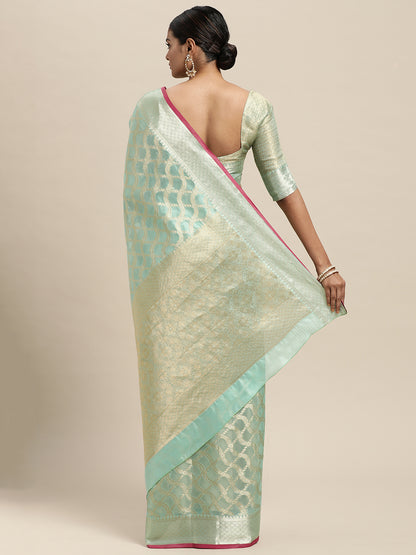 SEA GREEN PURVA VOL-3 SILK