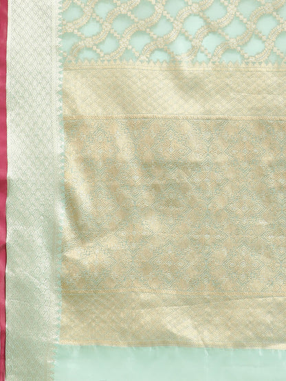 SEA GREEN PURVA VOL-3 SILK
