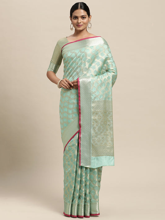 SEA GREEN PURVA VOL-3 SILK