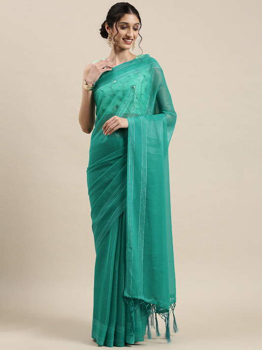 SEA GREEN ROSE MARY VOL.3 GEORGETTE