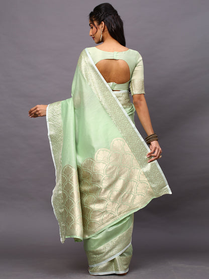 GREEN SIDNAZ VOL-3 SAREE