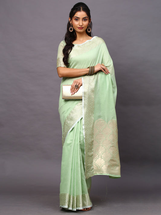 GREEN SIDNAZ VOL-3 SAREE