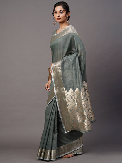 SEA GREEN SIDNAZ VOL-4 SAREE