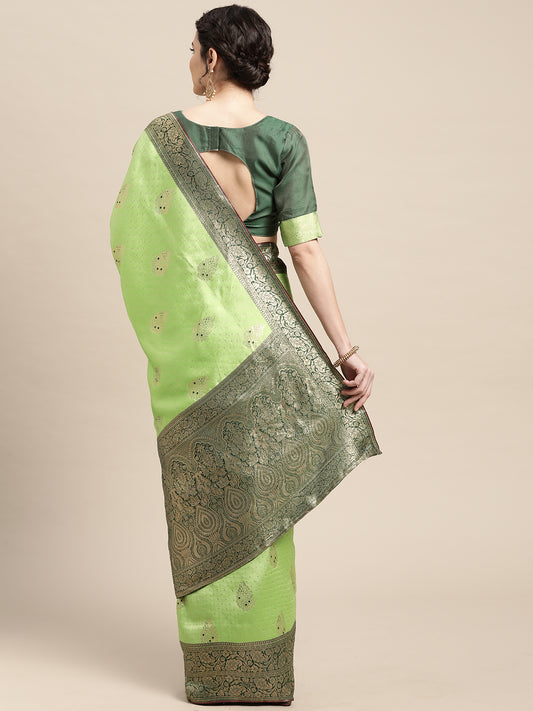 LIGHT GREEN DAVINA VOL.5 SILK