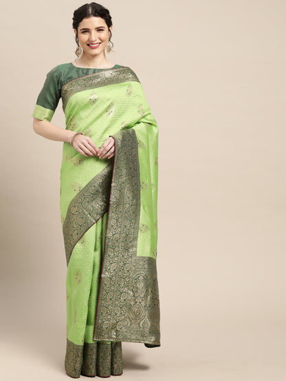 LIGHT GREEN DAVINA VOL.5 SILK