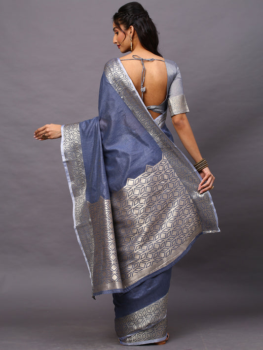 BLUE SIDNAZ VOL-5 SAREE