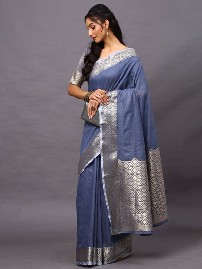 BLUE SIDNAZ VOL-5 SAREE