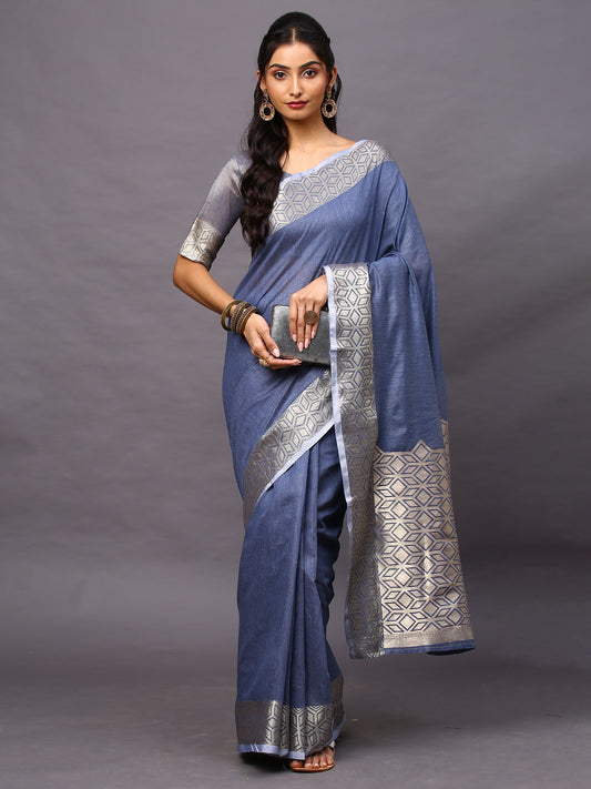 BLUE SIDNAZ VOL-5 SAREE