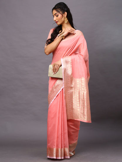 PINK SIDNAZ VOL-5 SAREE