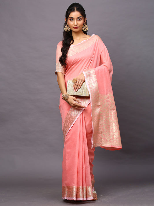 PINK SIDNAZ VOL-5 SAREE