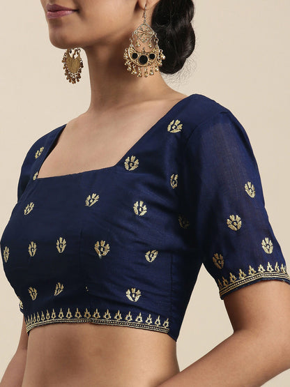 NAVY BLUE SAMEERA VOL.5 SILK