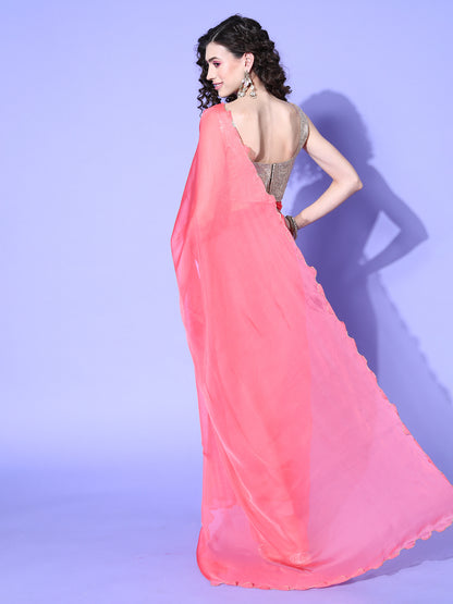 PINK AFREEN VOL.6 ORGANZA