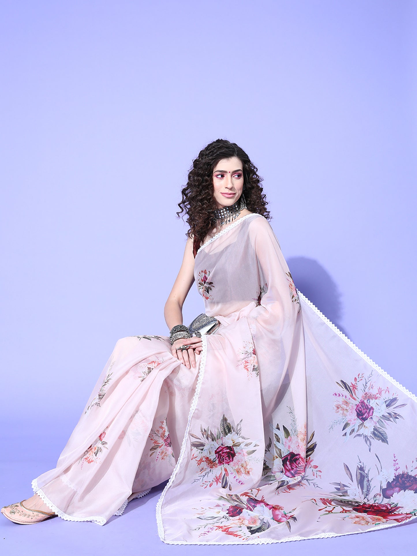 BEIGE AFREEN VOL.7 ORGANZA