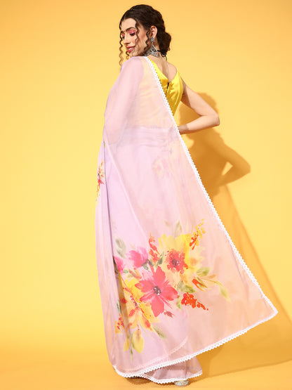 LAVENDAR AFREEN VOL.7 ORGANZA