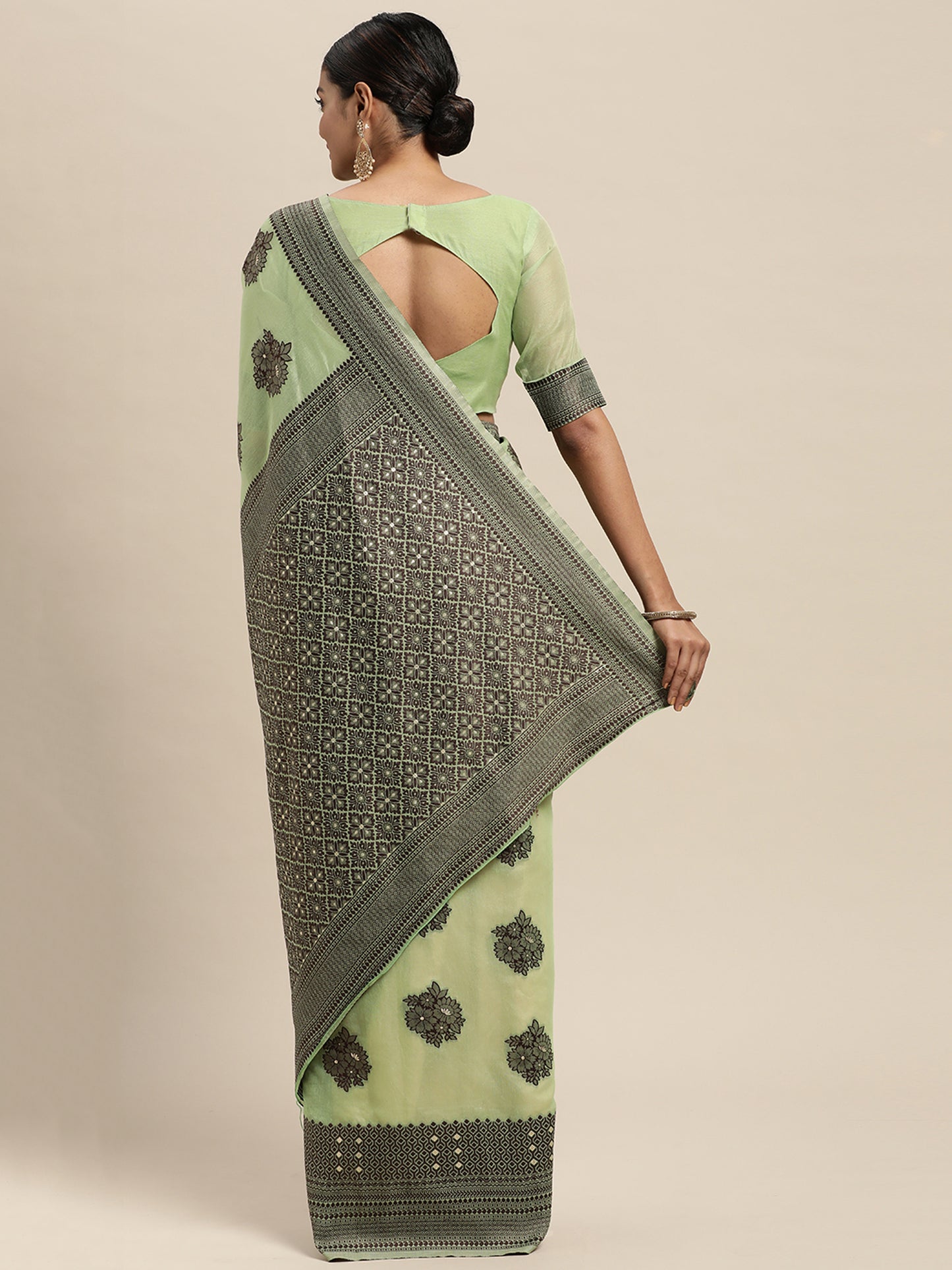GREEN DIXITA VOL -7 SILK