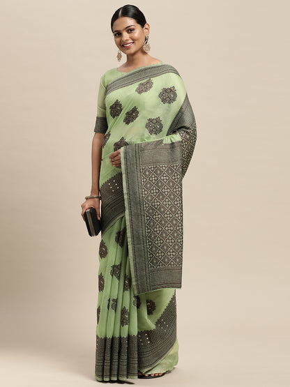 GREEN DIXITA VOL -7 SILK