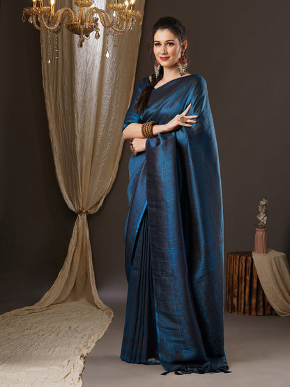 TEAL BLUE ALEKHA VOL.8 GEORGETTE
