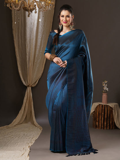 TEAL BLUE ALEKHA VOL.8 GEORGETTE