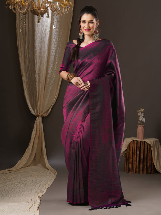 MAGENTA ALEKHA VOL.8 GEORGETTE