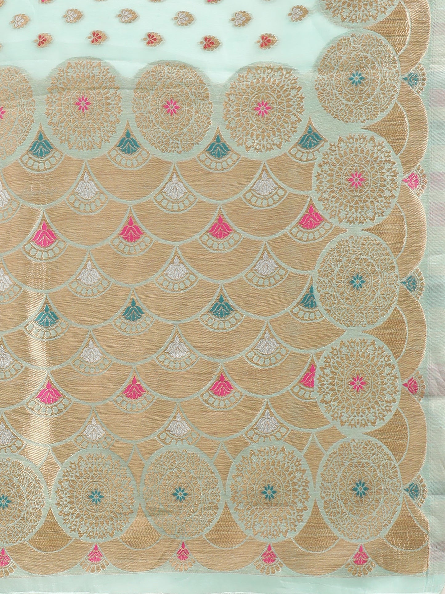 LIGHT BLUE DIXITA VOL -8 SILK
