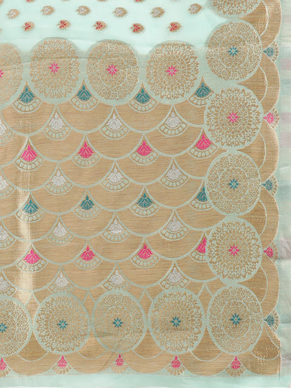 LIGHT BLUE DIXITA VOL -8 SILK