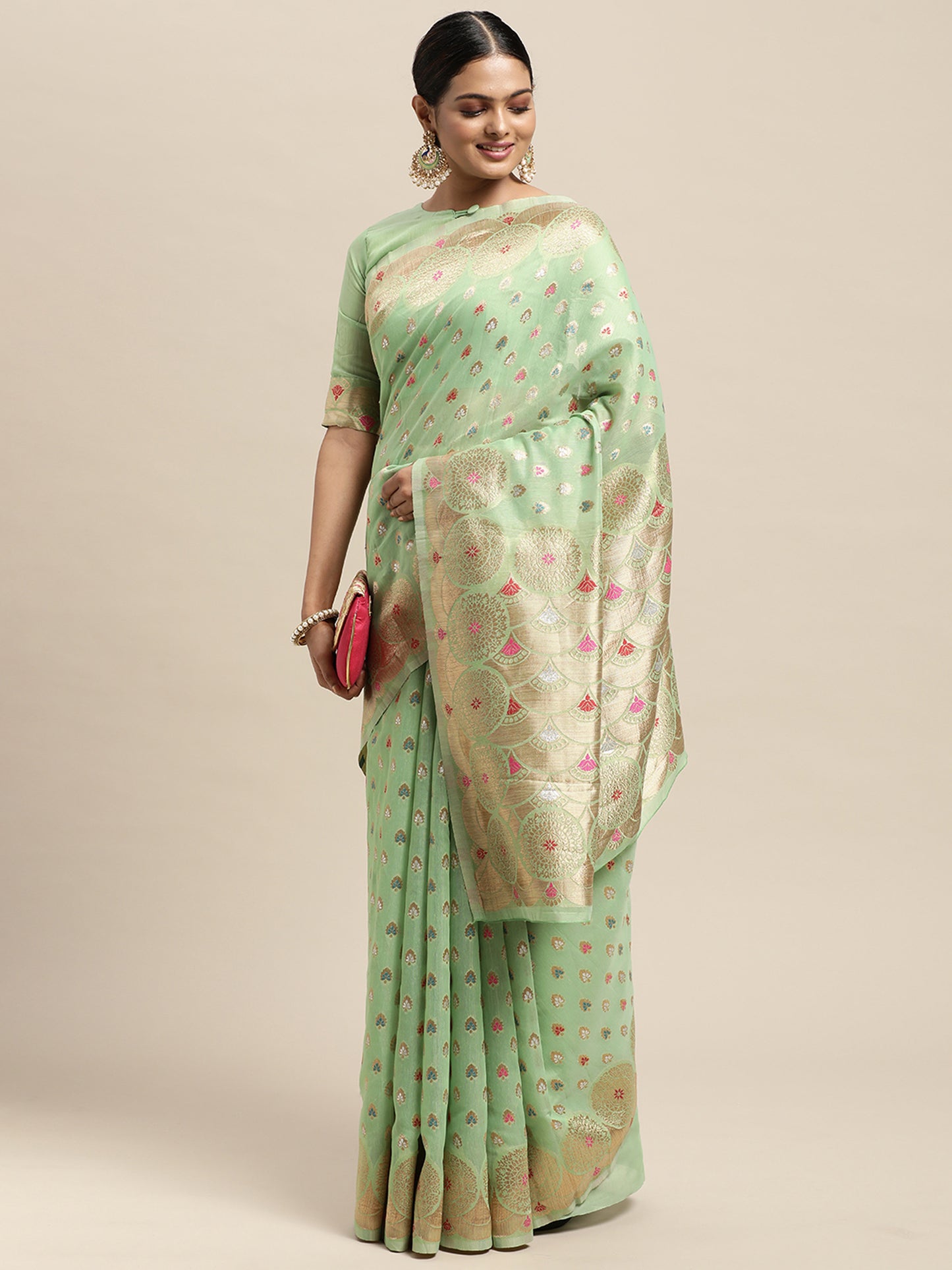 GREEN DIXITA VOL -8 SILK