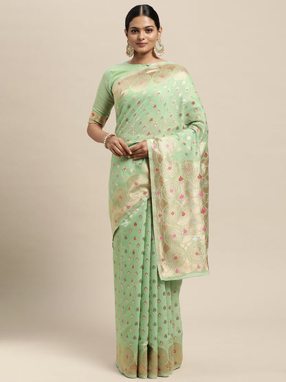 GREEN DIXITA VOL -8 SILK